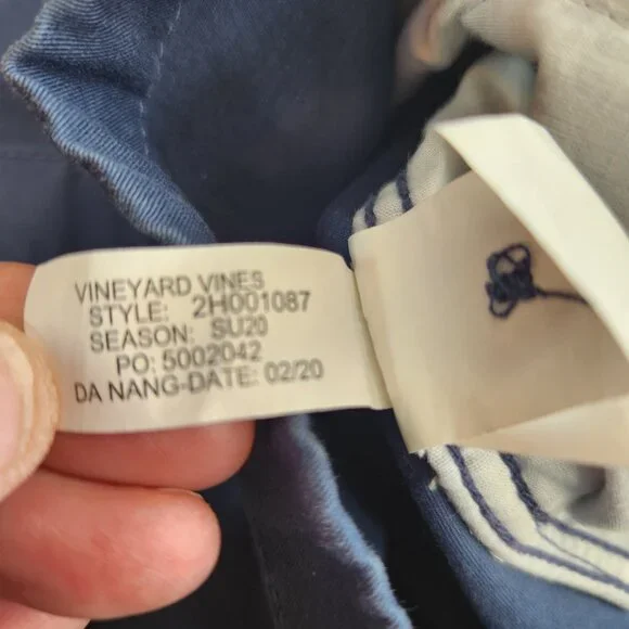 Vineyard Vines Women's Everyday Shorts Navy Blue 5" Inseam Size 10 MSRP $78 GUC - Picture 10 of 13